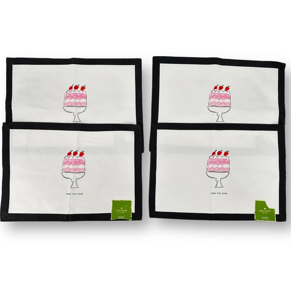 kate spade Dining Kate Spade Take The Cake Placemat Set Of Four